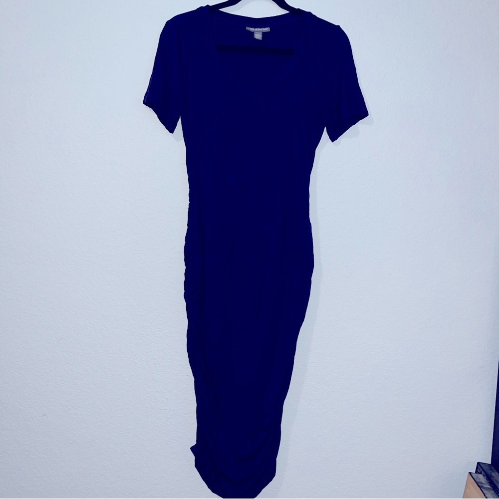 A Pea in a Pod maternity ruched dress